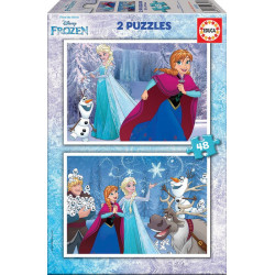 Puzzle 2x48 - Frozen