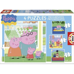 Puzzles progresivos Peppa...