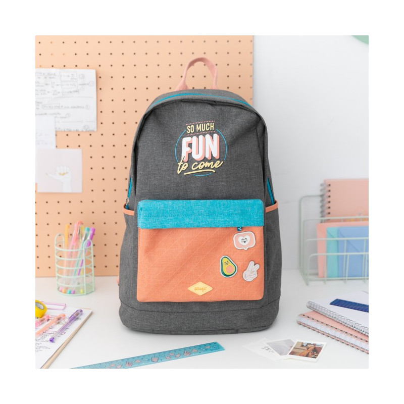 MOCHILA SO MUCH FUN TO COME