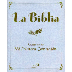 La Biblia. recuerdo de mi...